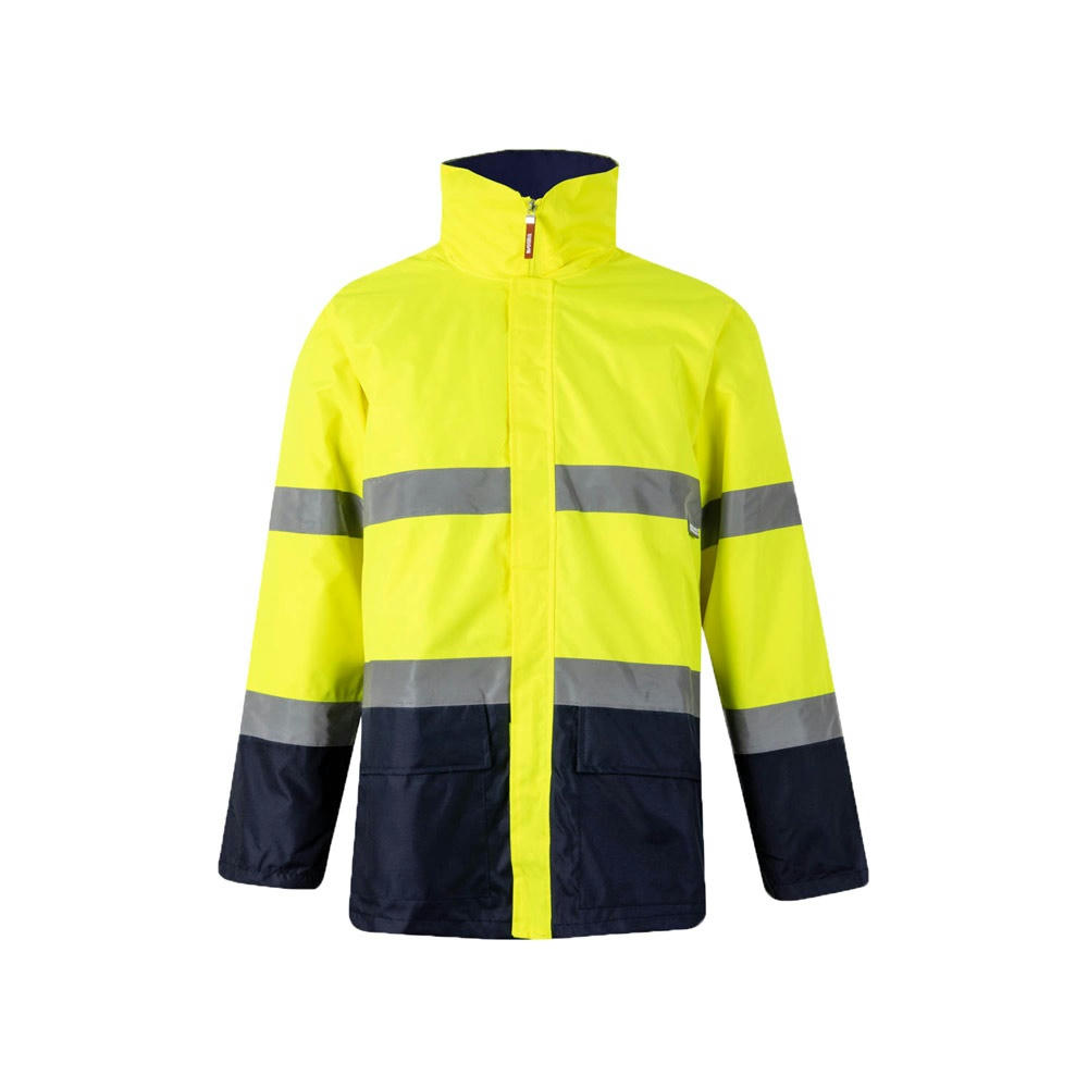 VL THEMIS. Zweifarbiger Parka (190g/m²), aus Polyester (100%), mit PU-Beschichtung Werbeartikel