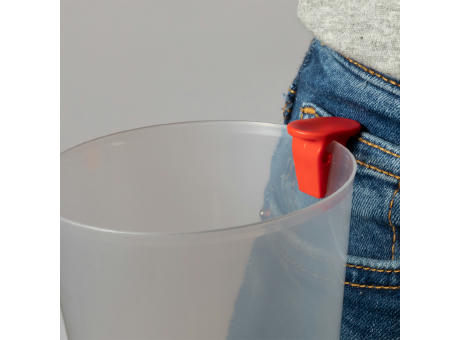 Getränkehalter-Klammer Tusca Werbeartikel