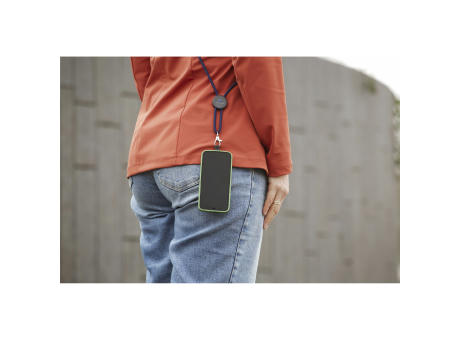 Lace Lanyard GRS RPET 0,5 cm Handy-Schlüsselband bedrucken