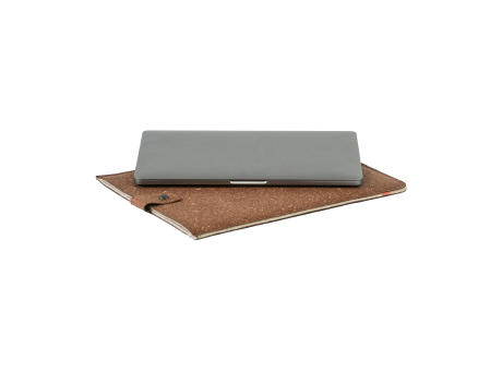 Recycled Leather Laptop Sleeve 14" bedrucken