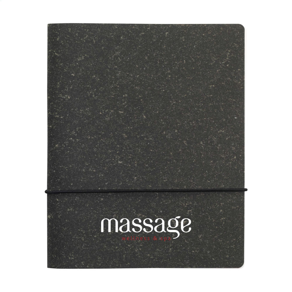 Product image Recycled Leather Refillable Notebook A5 Notizbuch Werbeartikel