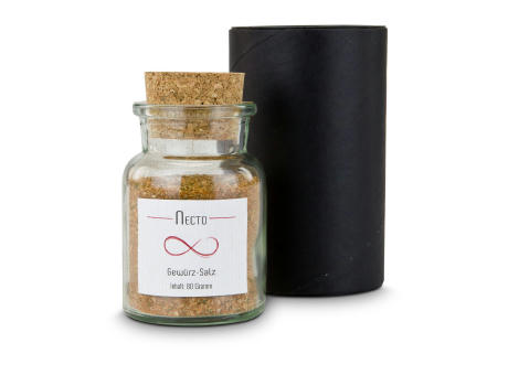 Geschenkset / Präsenteset: Gewürzsalz Necto im Glas Werbeartikel