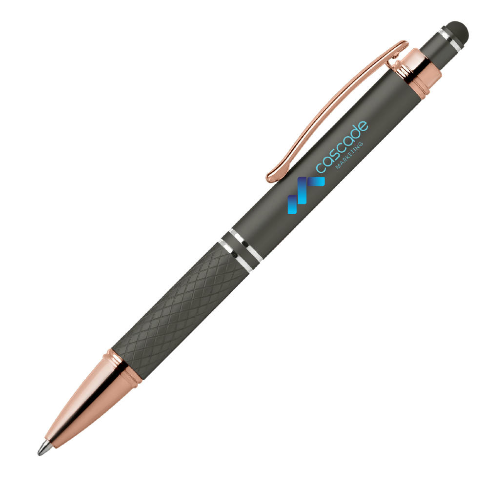 Phoenix Softy Roségold Classic Kugelschreiber - m/Stylus Werbeartikel