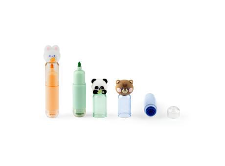 Product image TROPICAL. Set mit 3 Stiften für Kinder in ABS Werbeartikel