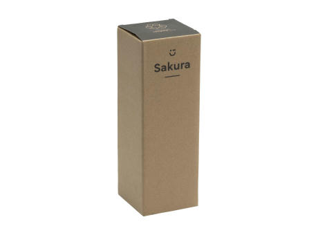 Sakura 360 ml Bambus Thermoflasche/Thermobecher Werbeartikel