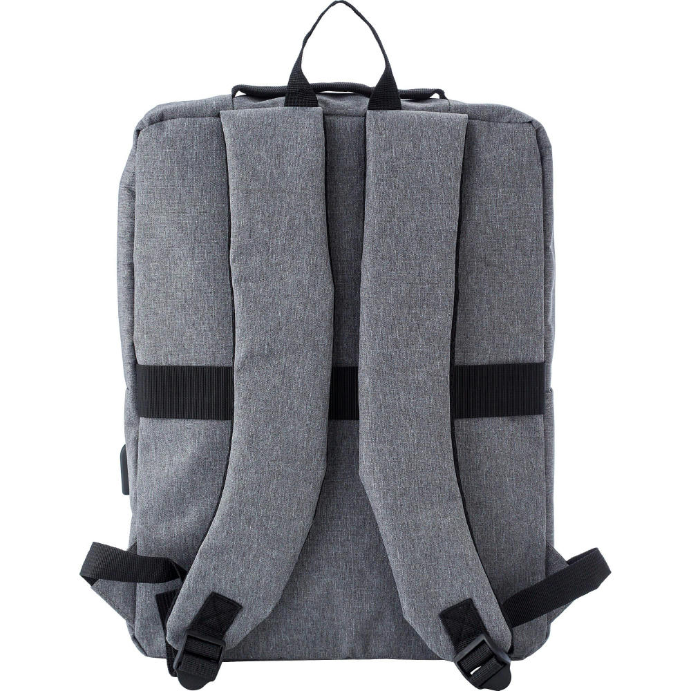 Polyester (600D) Rucksack Carlito Werbeartikel