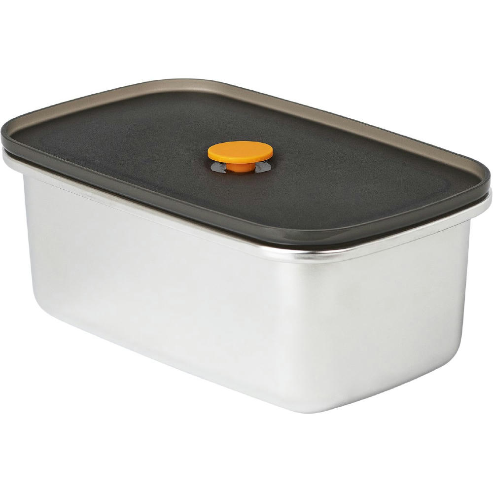 Product image VAC Lunchbox 1000 ml aus Edelstahl mit dicht schließendem Deckel Werbeartikel