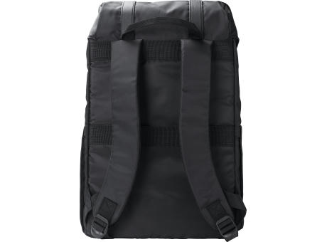 rPET (290T) Polyester Twill Rucksack mit Lasche Marlowe bedrucken