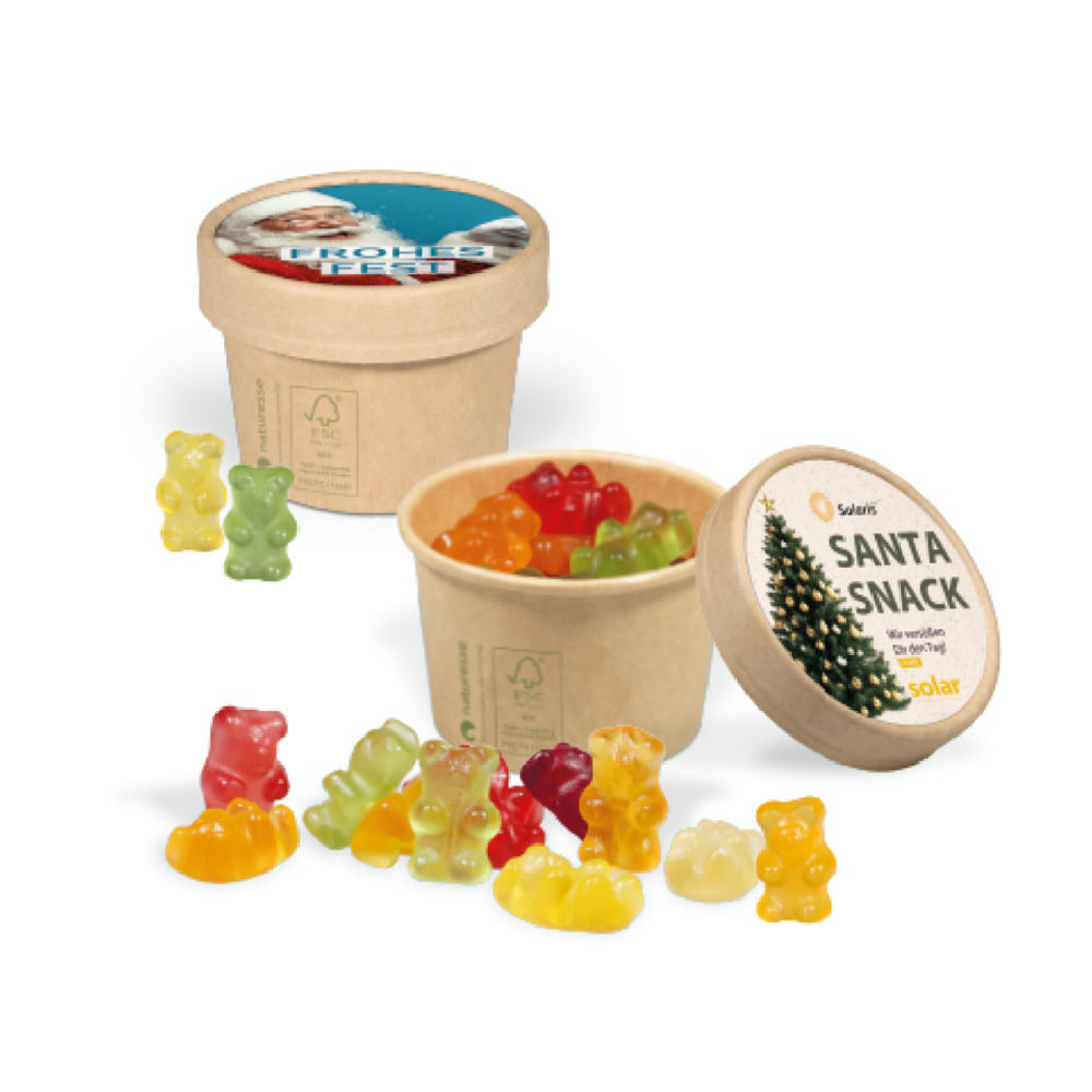 Product image Werbe Fruchtgummi Paperbox mit Einleger Werbeartikel