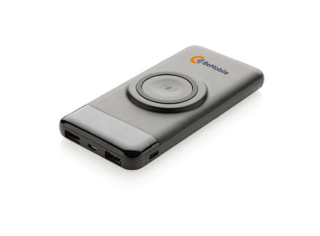 10.000 mAh Wireless Powerbank mit Watch-Charger bedrucken
