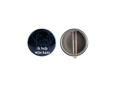 Product image Metallbutton 56mm mit Clip Werbeartikel