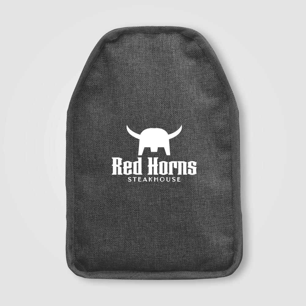 Nest Weinflaschen-Kühltasche mit meliertem Muster aus recyceltem Polyester – 16,3 x 22,5 cm Werbeartikel