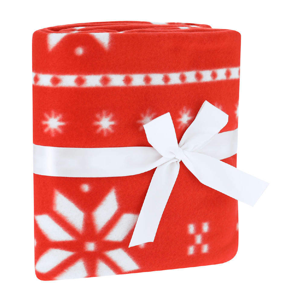 RPET Weihnachtsdecke Vetrax Werbeartikel