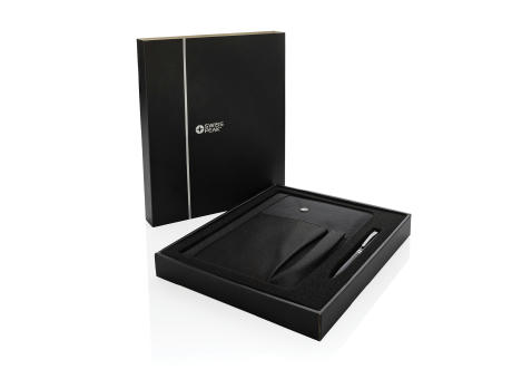 Notizbuch und Stift Werbeartikel