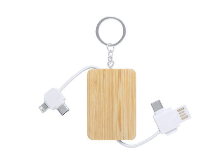 Ladekabel-Schlüsselanhänger Edulis bedrucken