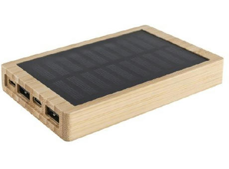 Product image Metmaxx® "SolarBankProBamboo" bedrucken