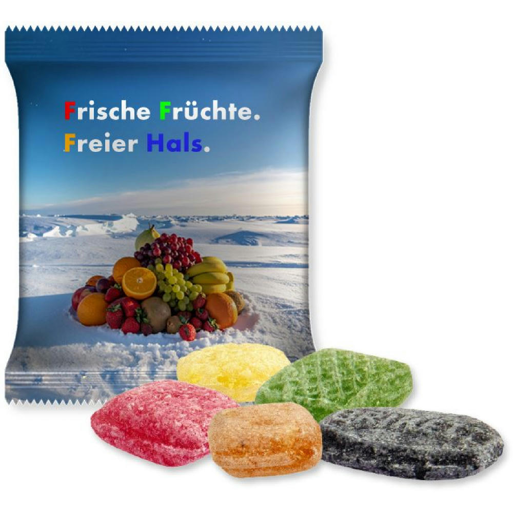 Hustenbonbons, ca. 17g, Midi-Tüte Werbeartikel