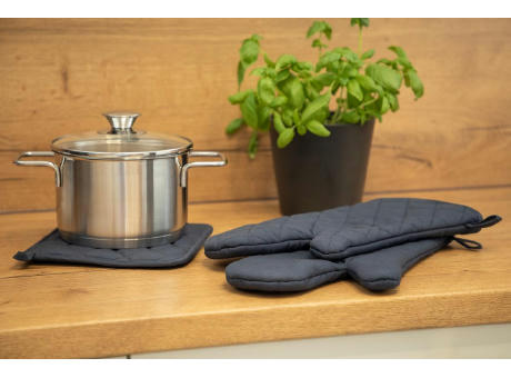 Ofenhandschuh "Heat resistant", 2er Set bedrucken