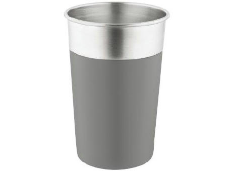 Metmaxx® Thermobecher "SteelColourCup" anthrazit Werbeartikel