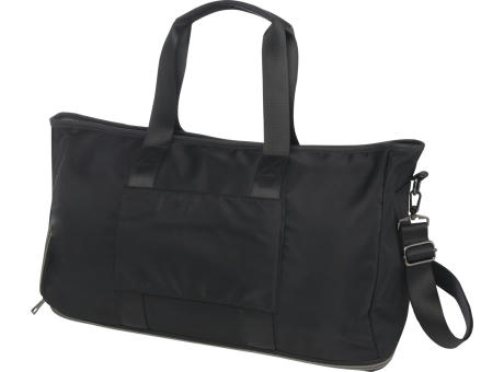 Rhine erweiterbare Reisetasche aus recyceltem GRS-Material 35 L bedrucken