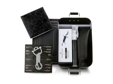 Geschenkset / Präsenteset: Lunchbox Black Edition Werbeartikel