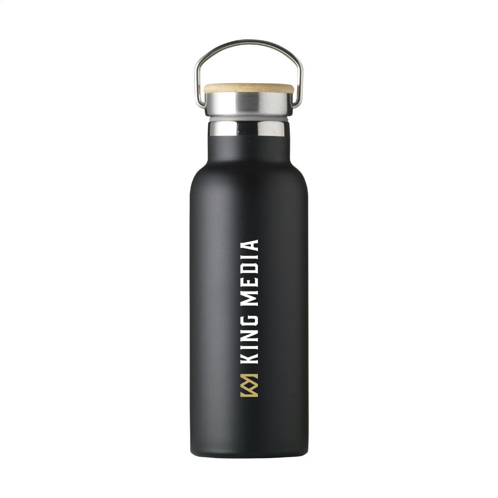 Nordvik RCS Recycled Steel 500 ml Trinkflasche Werbeartikel