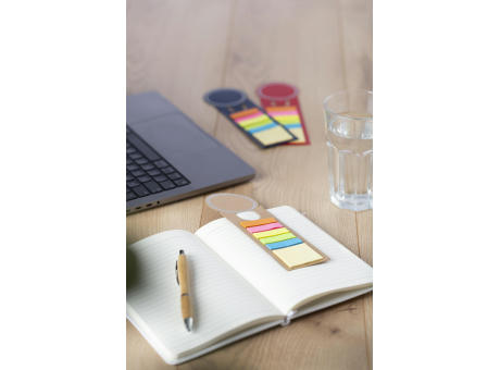 Lesezeichen aus Pappe Clay Werbeartikel