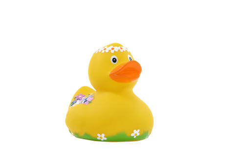 Product image Quietsche-Ente Blumendesign Werbeartikel