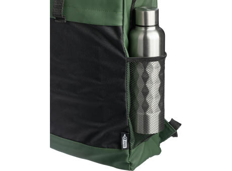 rPET-Polyester (600D) Rolltop-Rucksack Yani Werbeartikel