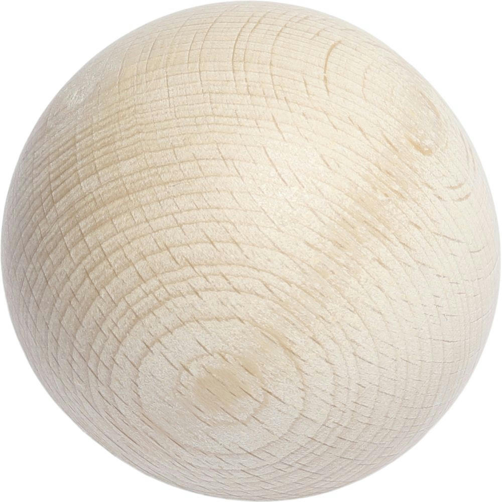 Massageball aus Holz, 5cm, "Made in Europe" Werbeartikel