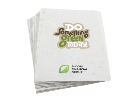 Leaflet A5 Flower Seed Paper 200 gr Werbeartikel