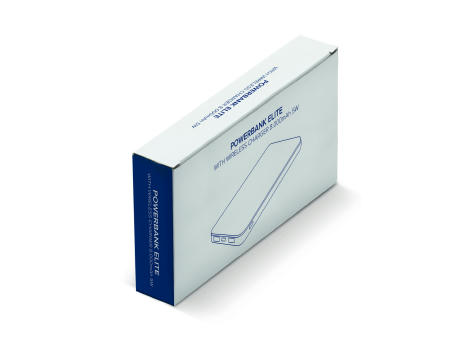 Elite Powerbank inkl. Wireless-Charger 8000mAh bedrucken