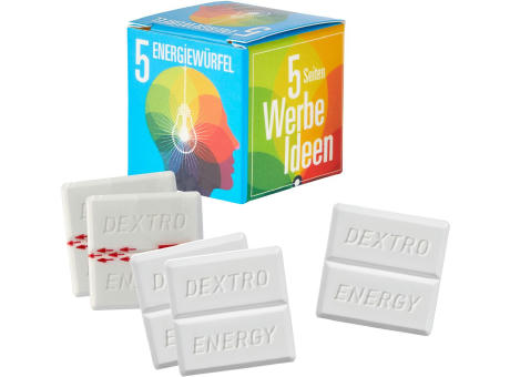 Product image Mini Promo-Würfel mit DEXTRO ENERGY* Werbeartikel