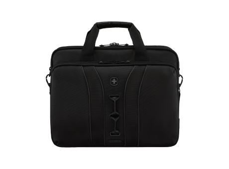 Icons Business, Legacy Black Series, 16" Laptop Briefcase, Black Werbeartikel