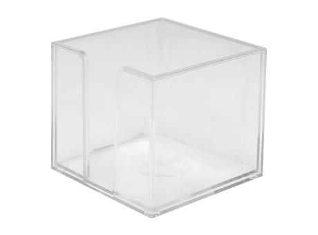 Zettelbox "Sigma", doppelwandig Werbeartikel