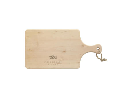 Alder Wood Cutting Board Handle Schneidebrett Werbeartikel