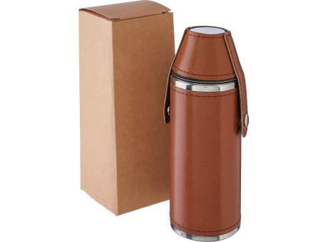 Recycelte Edelstahlflasche Brock Werbeartikel