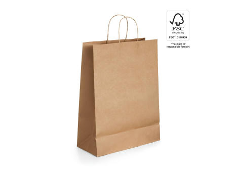 Product image LEIA. Tragetasche aus Kraftpapier (115 g/m²) bedrucken