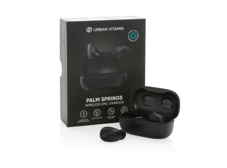 Urban Vitamin Palm Springs ENC Ohrhörer aus RCS rPlastik Werbeartikel