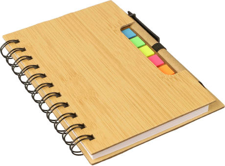 Ringbuch mit Kugelschreiber Niall Werbeartikel