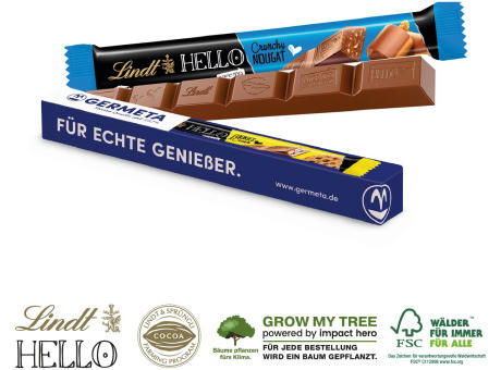 Product image SCHOKOLADENSTICK LINDT HELLO Werbeartikel