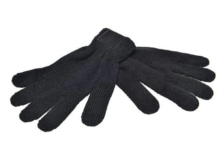 Strickhandschuhe mit Label Werbeartikel