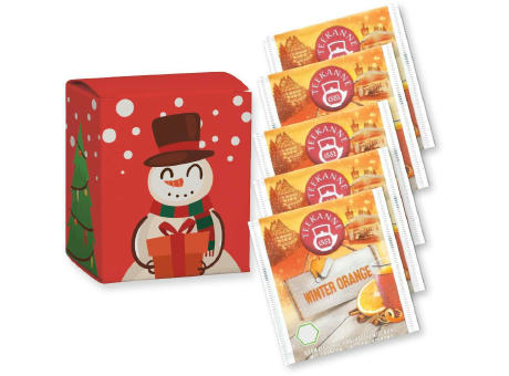 Beuteltee Winter Orange, 5 Stück, 11,3g, Faltschachtel Werbeartikel