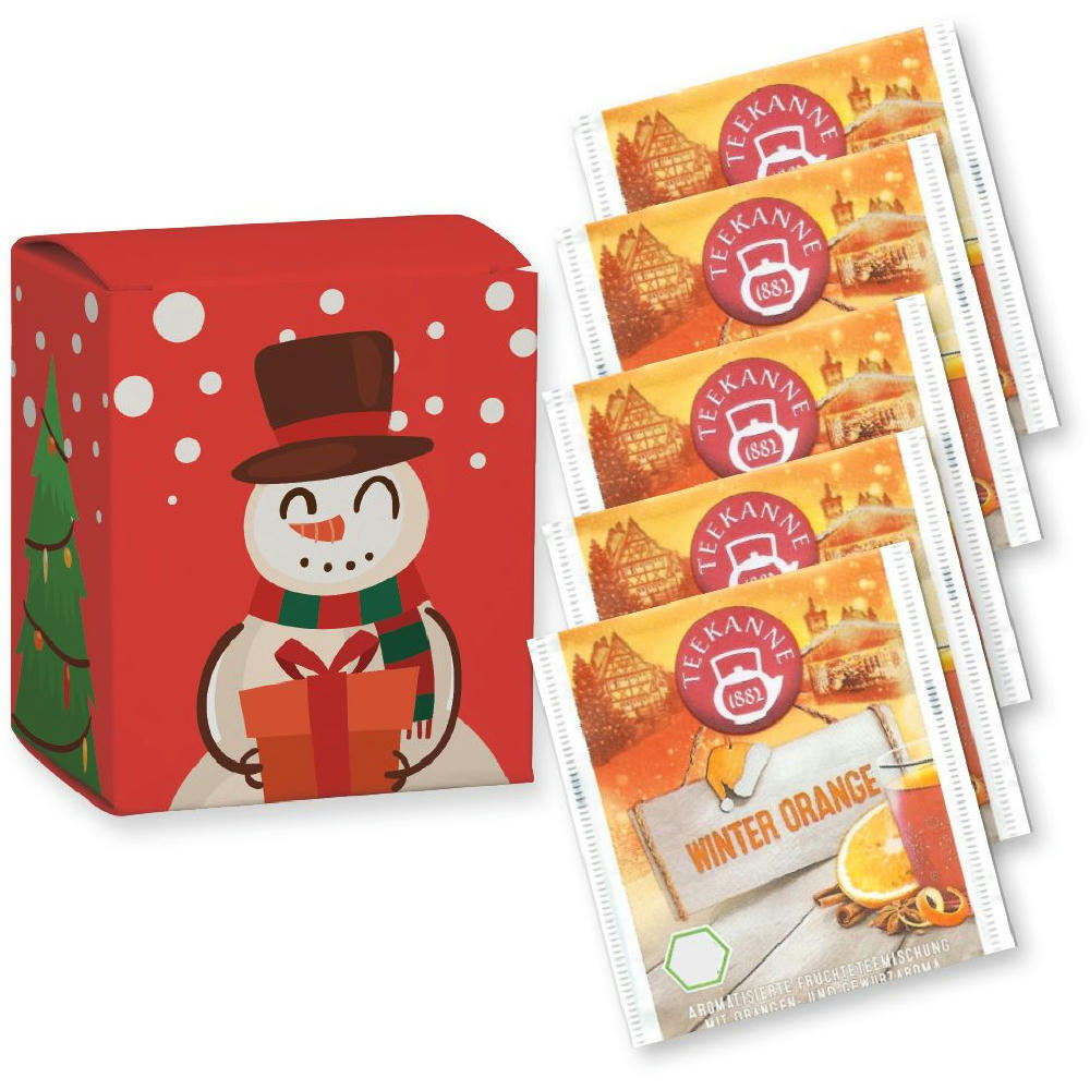 Product image Beuteltee Winter Orange, 5 Stück, 11,3g, Faltschachtel Werbeartikel