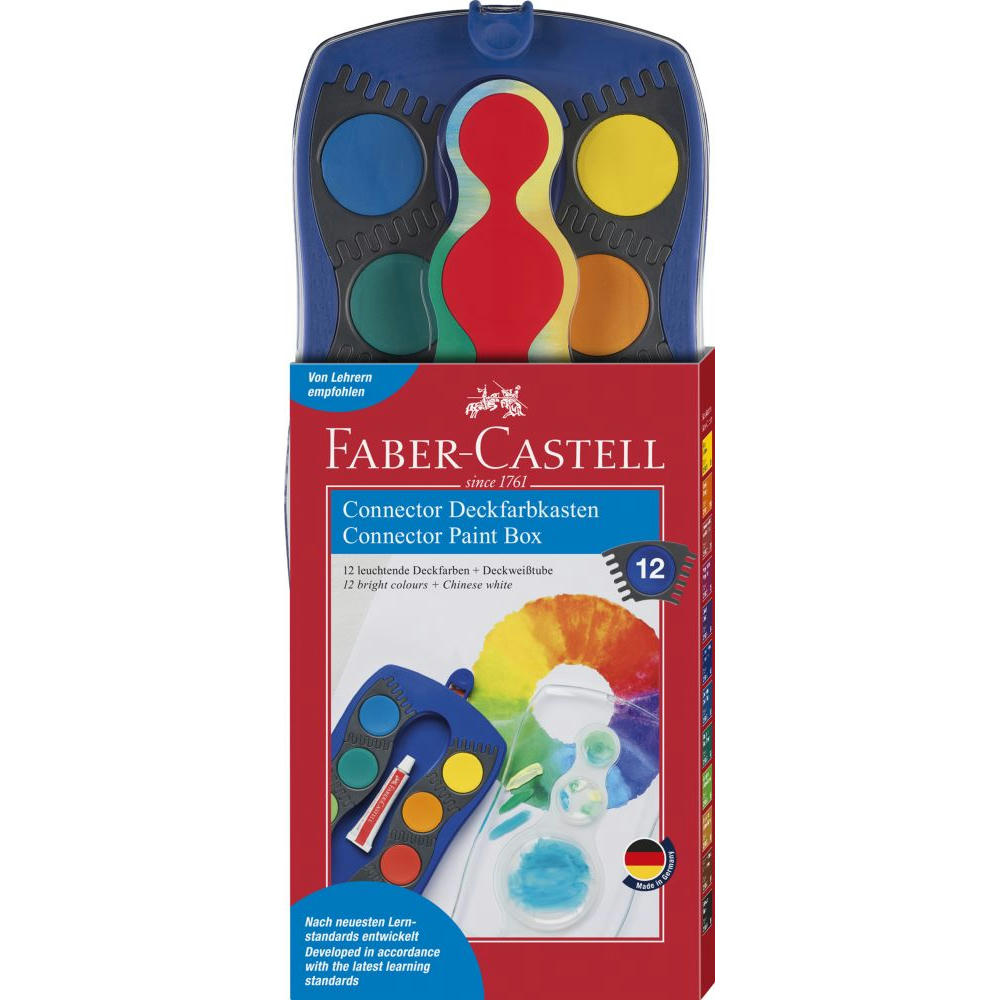 Product image Farbkasten Connector 12er Blau Werbeartikel