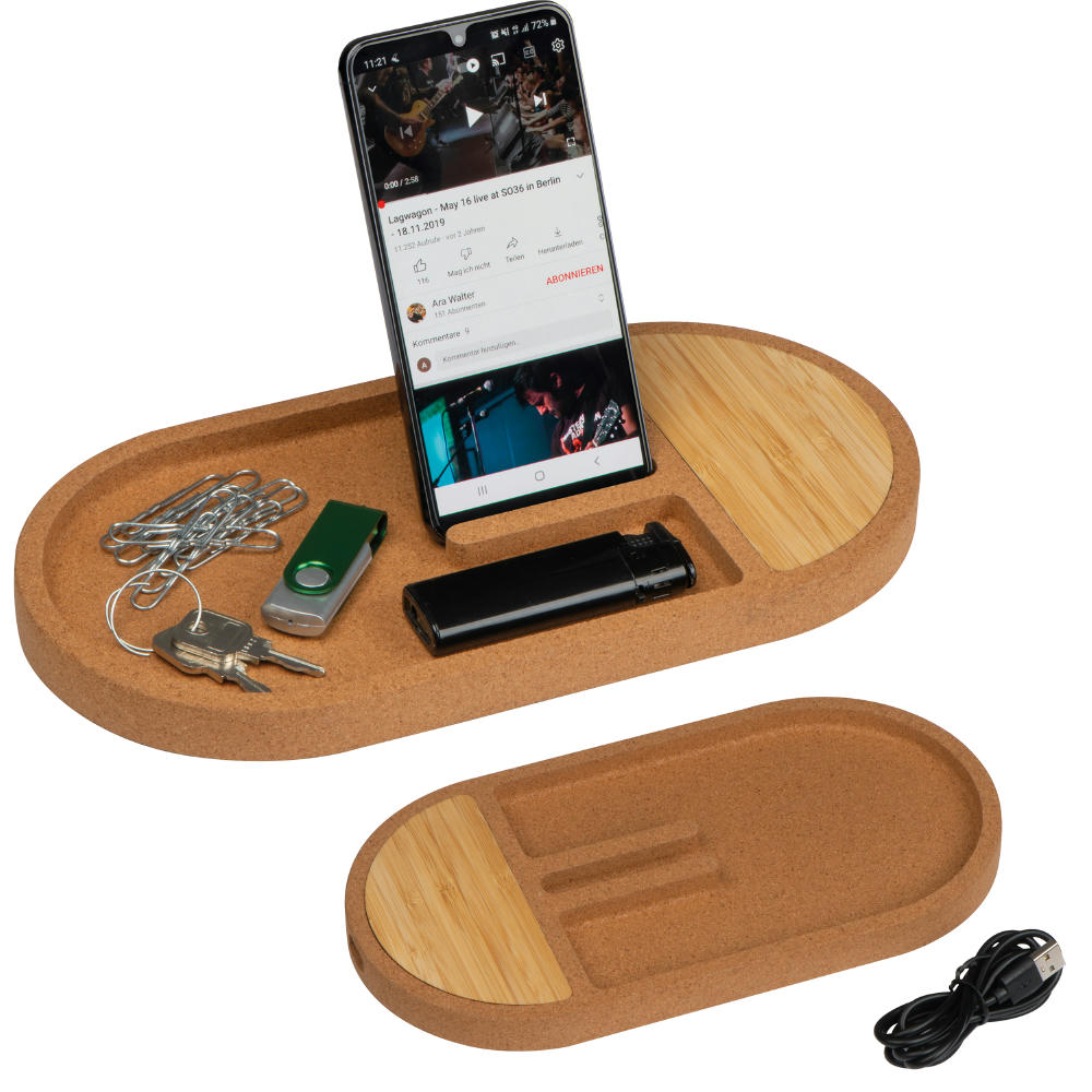 Product image Deskorganizer mit Ladestation Lancaster Werbeartikel