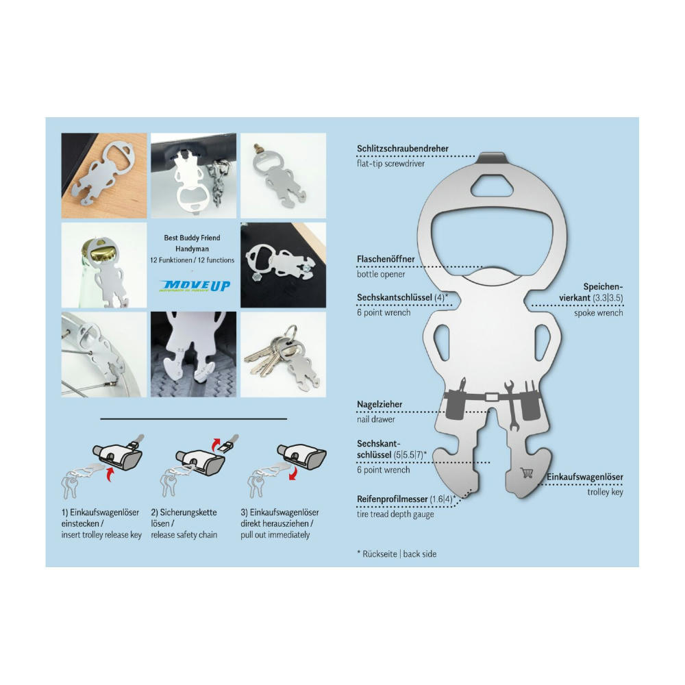 ROMINOX® Best Buddy Friend // Handyman Werbeartikel