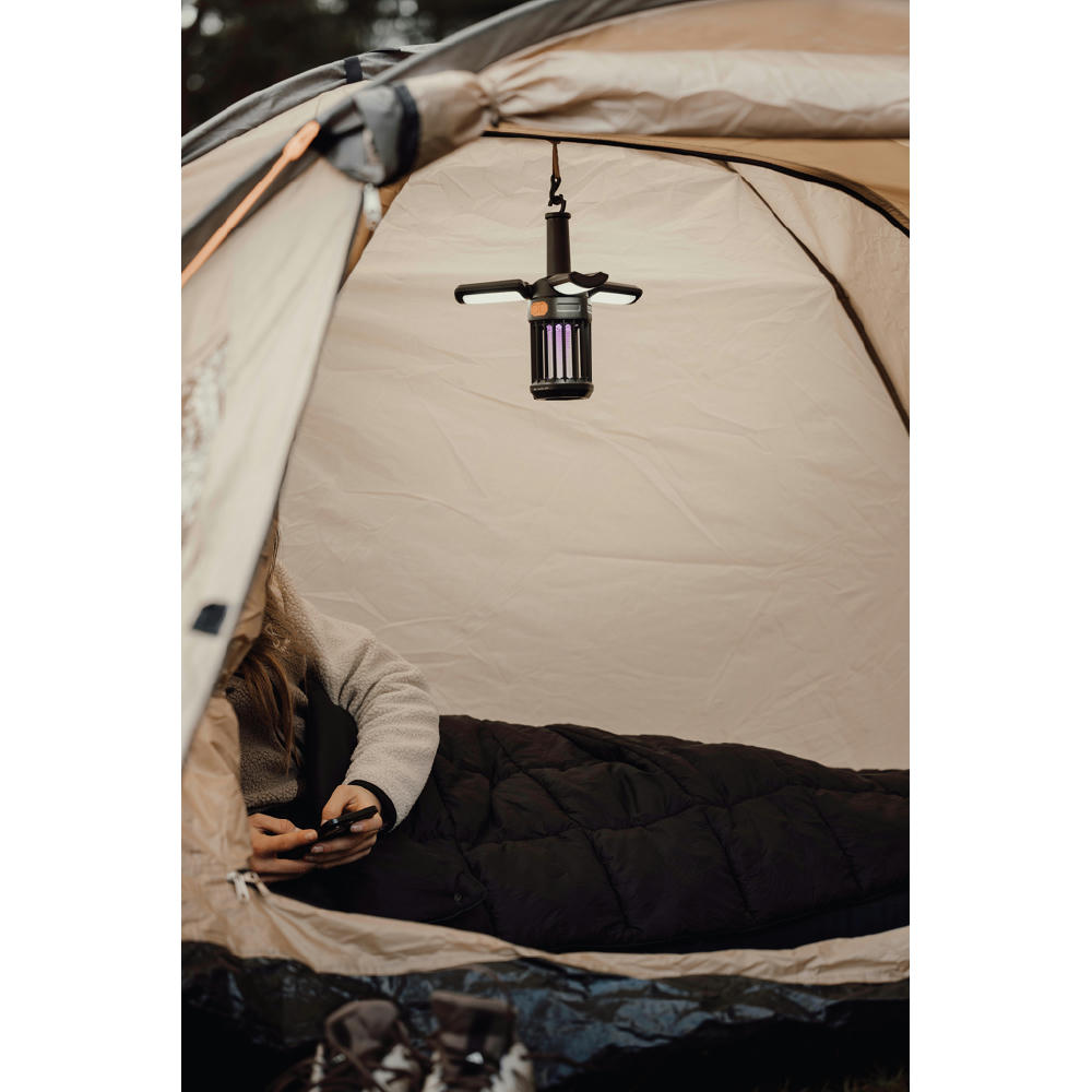 Nordic Drift Titan tragbare Campinglampe mit Mückenschutz Werbeartikel