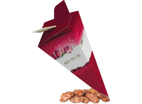 Product image Feuergebrannte Mandeln, ca. 30g, Präsent-Pyramide bedrucken
