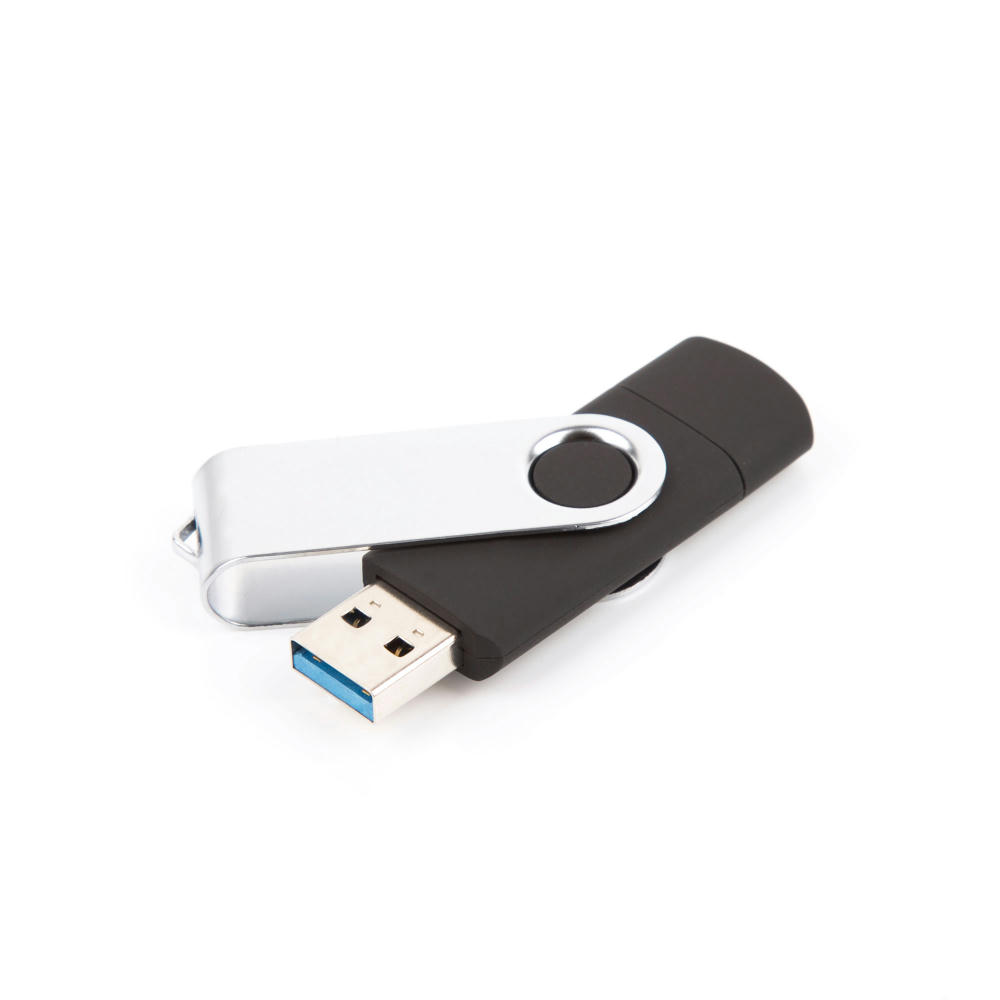 Product image USB Stick Swing OTG (USB 3.0 + Typ C) Werbeartikel